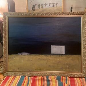 The drive in
Original oil painting